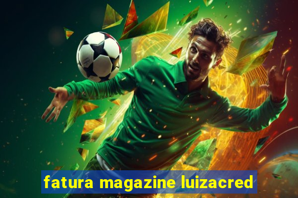 fatura magazine luizacred